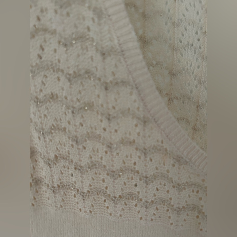 American Eagle Sweater Dress with Gold Glitter Detailing 
Size: Extra Small
NWOT - Picture 3 of 10